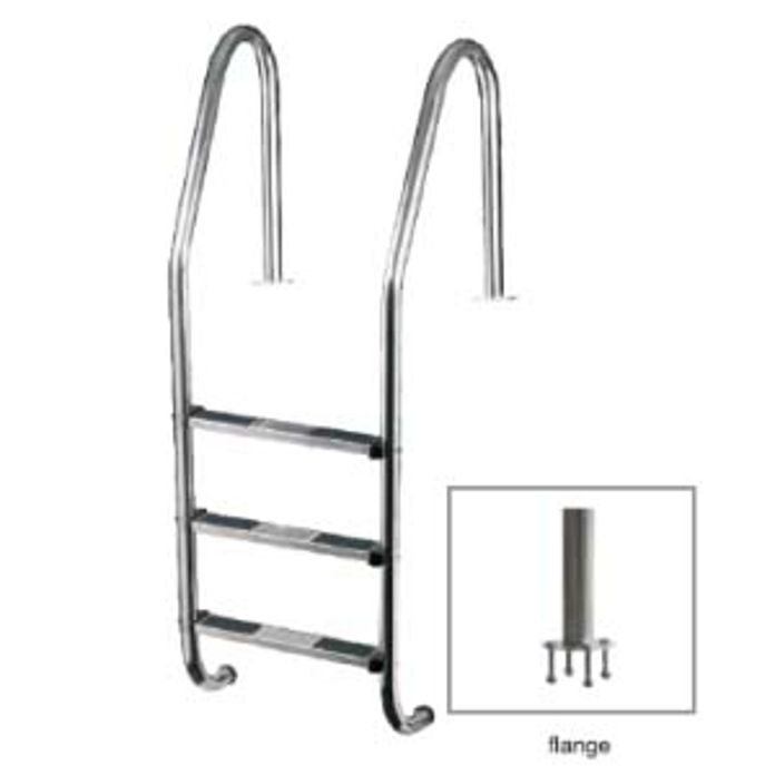 Slika Merdevine Standard 4 stepenika FINOFOREST AISI 304 FLANSA
